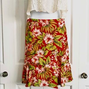 Jones New York Silk Skirt Size 6